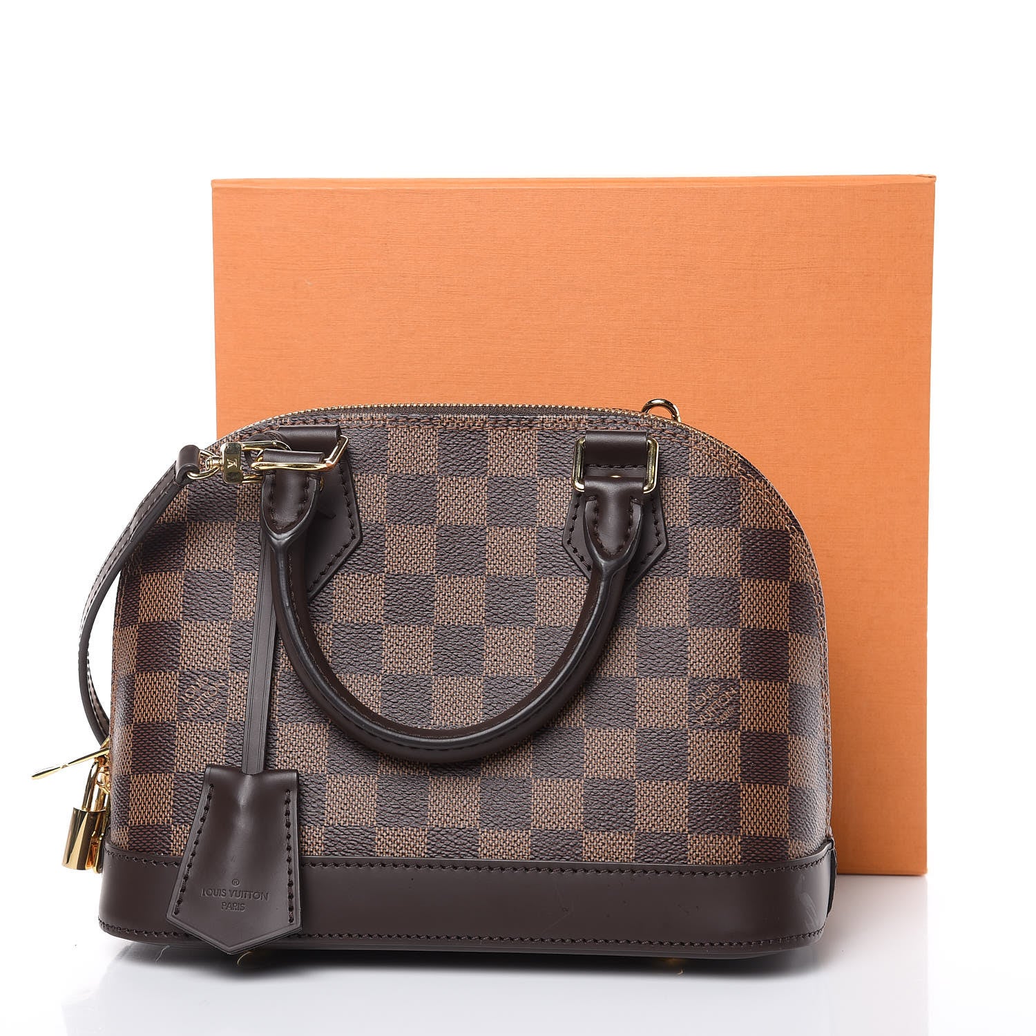 Louis Vuitton Damier Ebene Alma BB 10 of 10