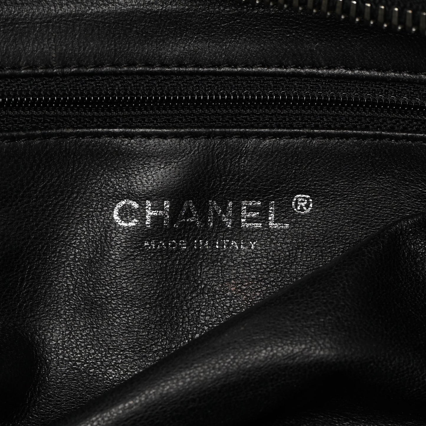 Deerskin Luxe Ligne Large Bowler Black