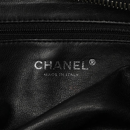 Chanel Deerskin Luxe Ligne Large Bowler Black 5 of 15