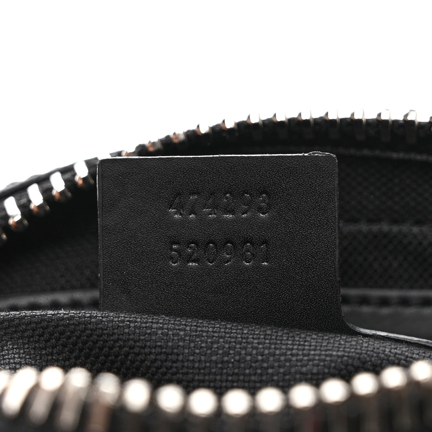 Soft GG Supreme Monogram Web Belt Bag Black Grey
