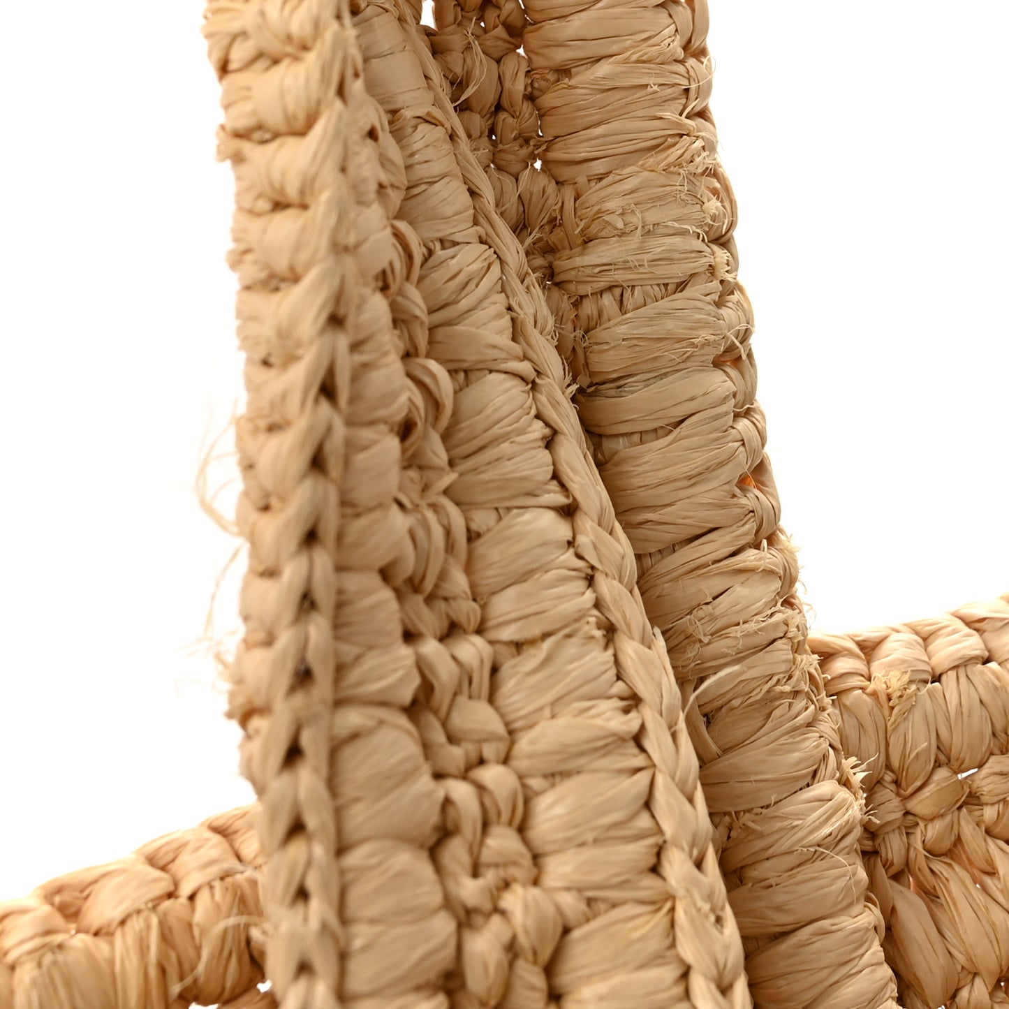 Raffia Summer Shopper Tote MM