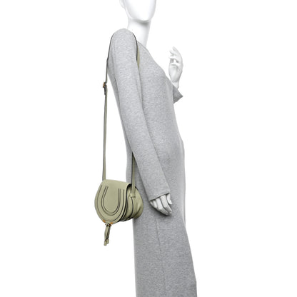 Chloe Calfskin Mini Marcie Round Crossbody Bag Light Eucalyptus 2 of 10