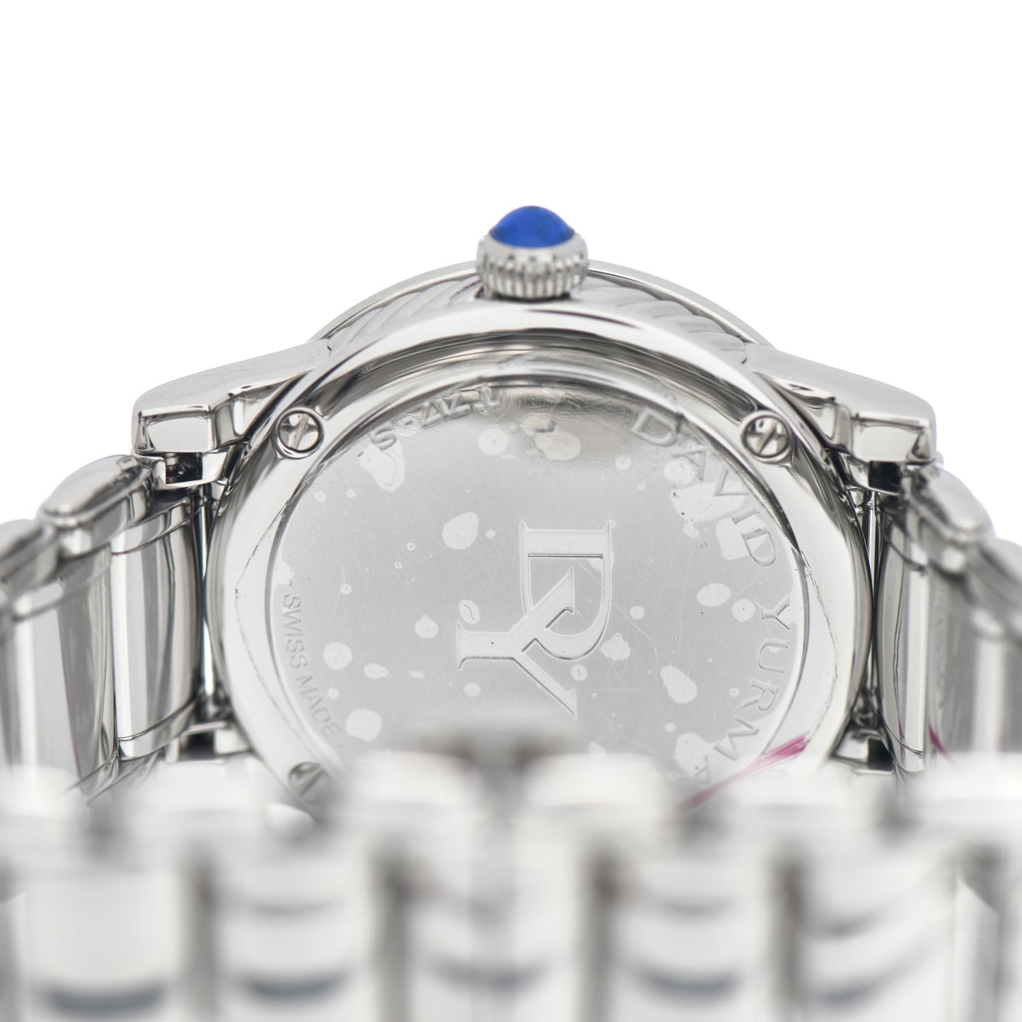 Stainless Steel Diamond Bezel Mother of Pearl 30mm Classic Quartz Watch