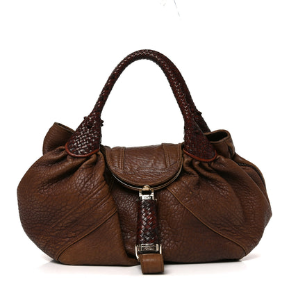Fendi Nappa Nuvolata Spy Cognac 1 of 10