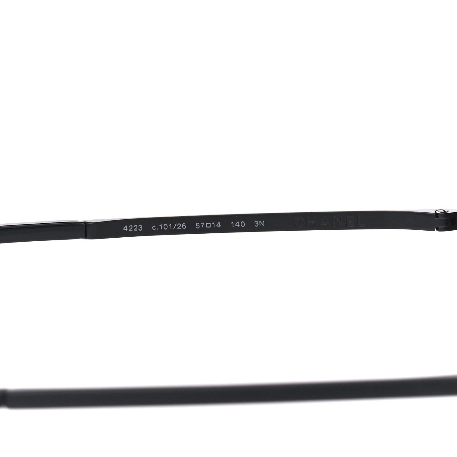 Chanel Pilot Summer Aviator Sunglasses 4223 Black 5 of 8