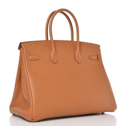 Hermes Epsom Birkin 35 Caramel 3 of 35