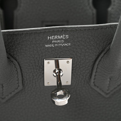 Hermes Togo Birkin 25 Vert Amande 6 of 11