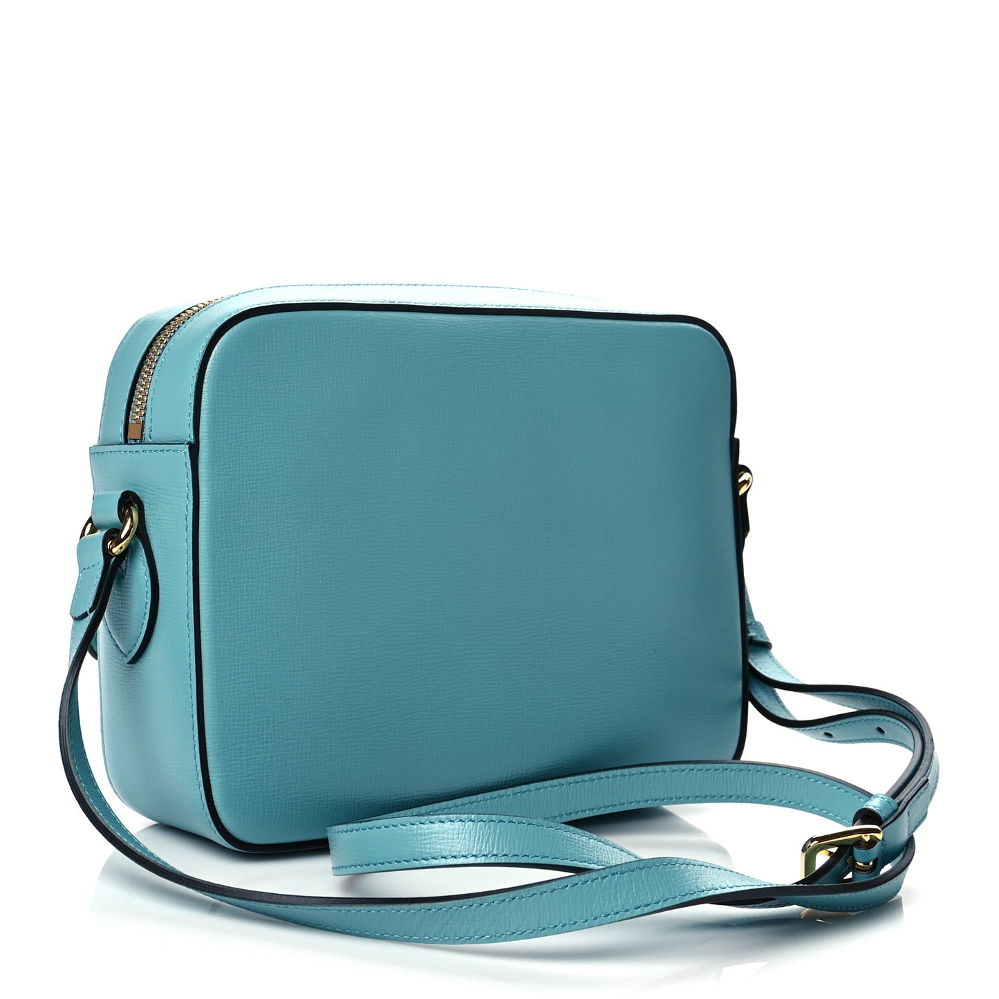 Azalea Calfskin Small Horsebit 1955 Shoulder Bag Dusty Azure