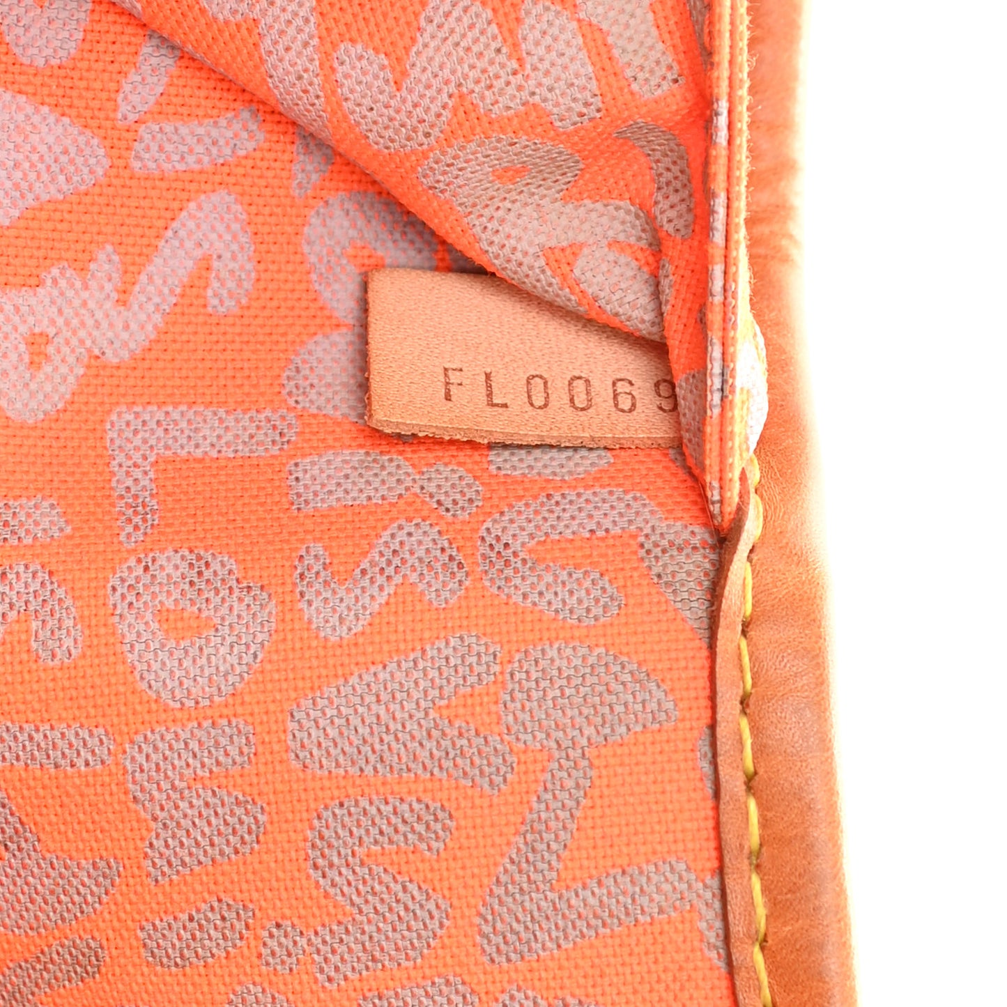 Monogram Graffiti Neverfull GM Orange