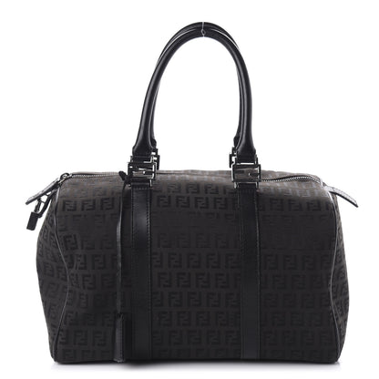 Fendi Zucchino Vitello Boston Black 1 of 12