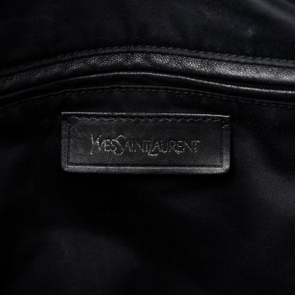 Saint Laurent Textured Patent Medium Easy Y Bag Black 8 of 16
