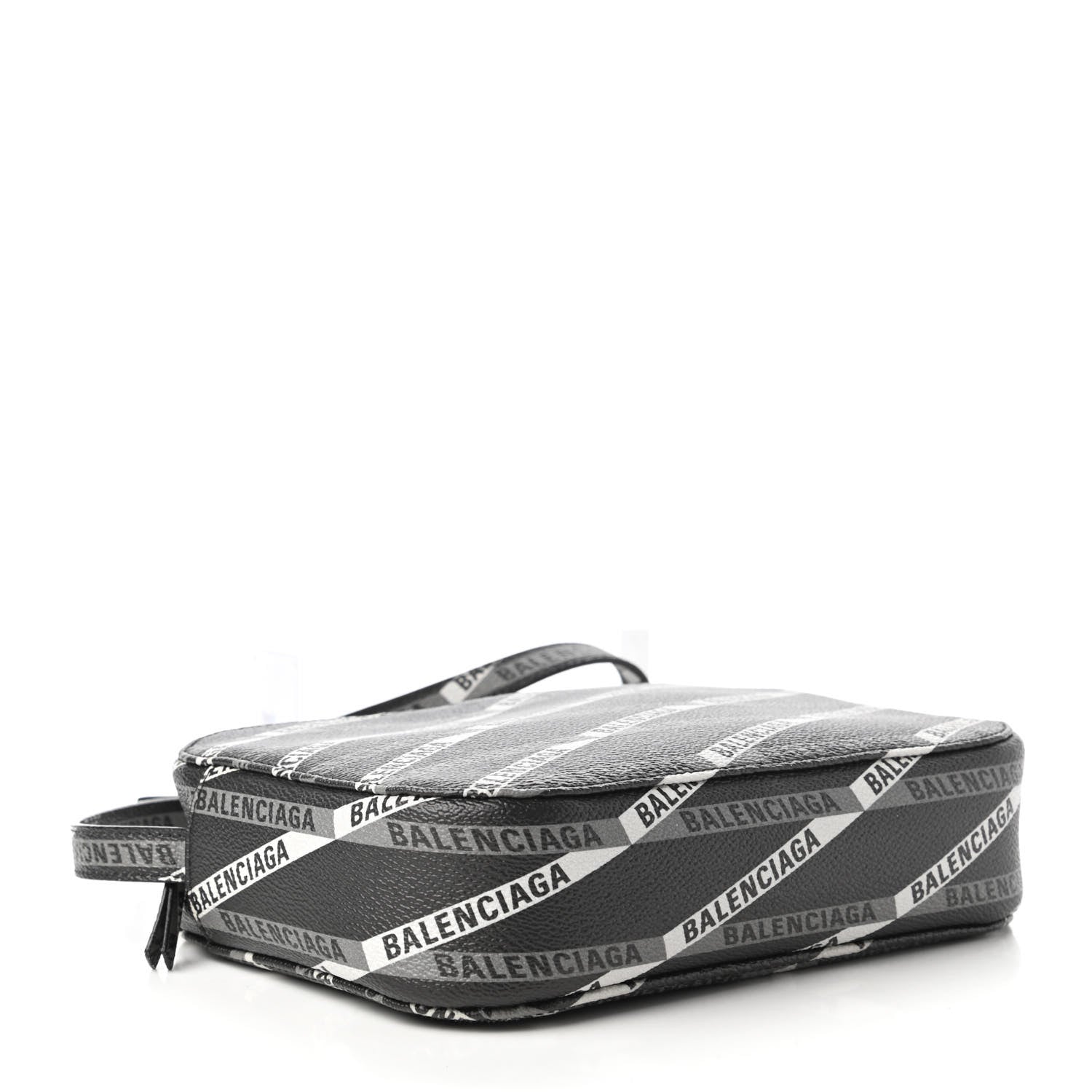 Balenciaga Coated Canvas Losange Monogram S Camera Bag Black Grey 4 of 10