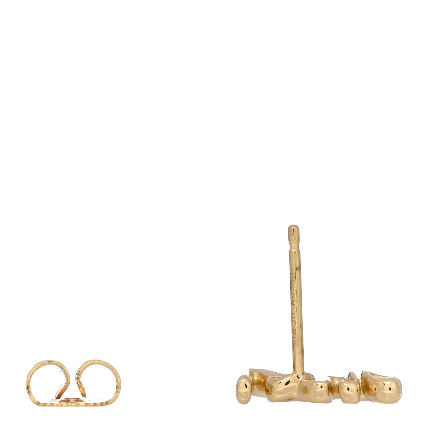 18K Yellow Gold Paloma's Graffiti Love Single Earring