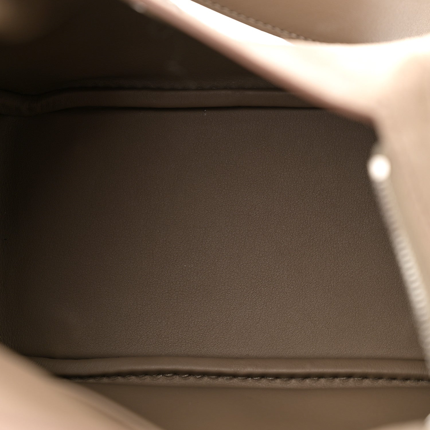 Hermes Veau Grizzly Swift Mini Lindy 20 Gris Caillou Etoupe 5 of 12