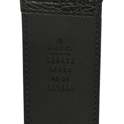 Gucci Patent Rubber Game Patch Logo Belt Bag 95 38 Black 14 of 15