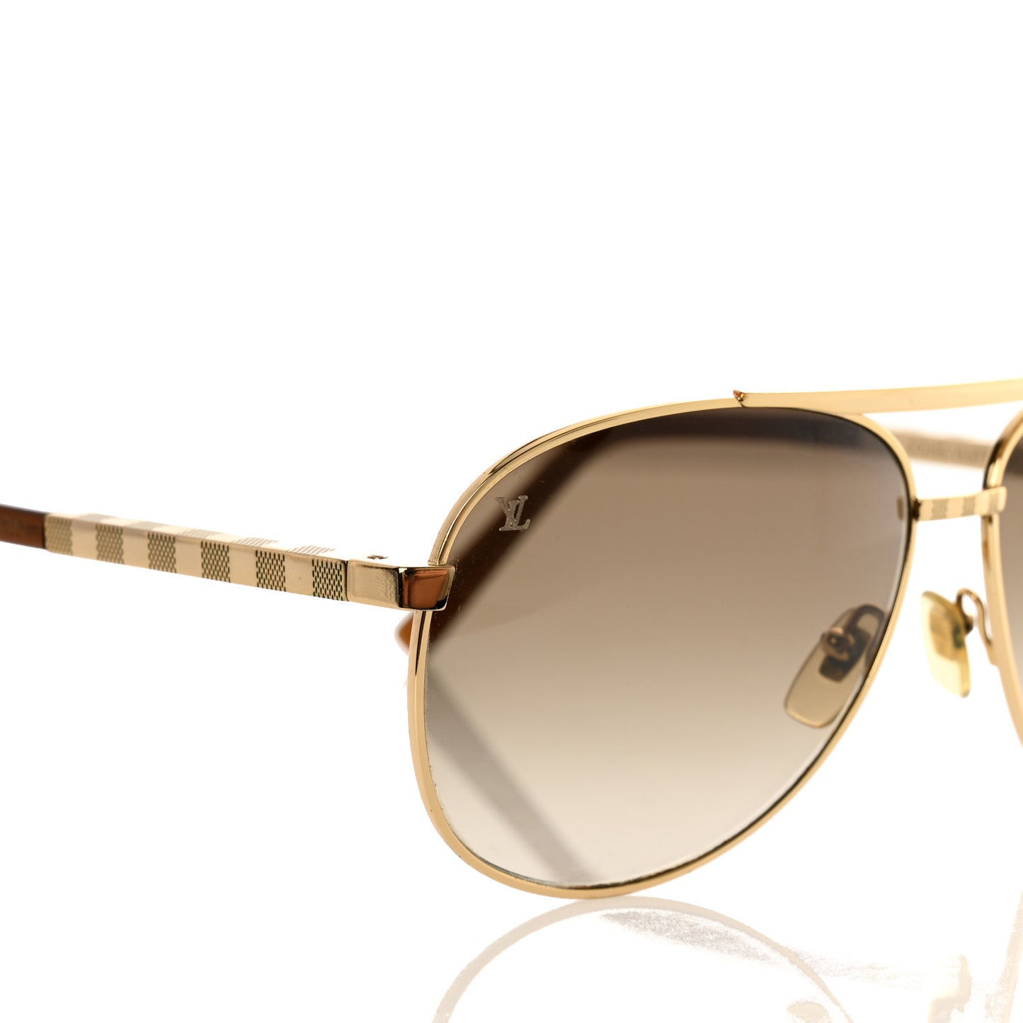 Metal Attitude Pilote Sunglasses Z0339U Gold