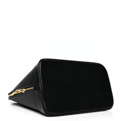 Louis Vuitton Epi Alma PM Black 4 of 12