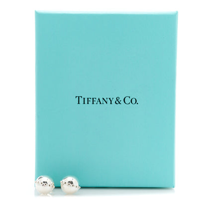 Tiffany Sterling Silver HardWear Bolt Ball Earrings 5 of 5