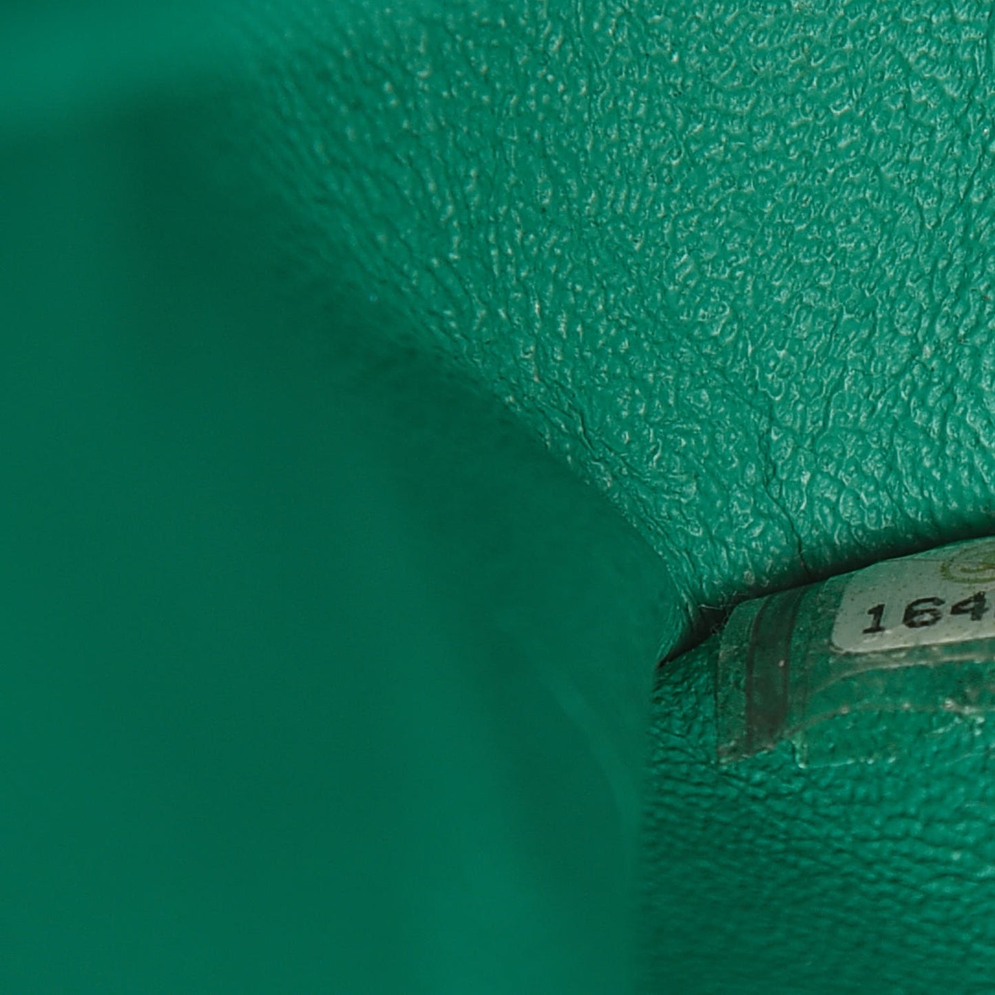 Lambskin Quilted Jumbo Double Flap Green