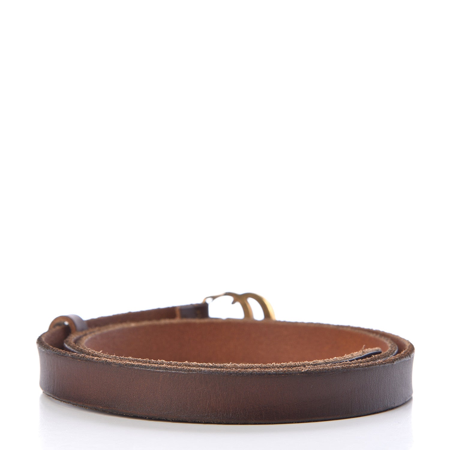 Gucci Cuoio Toscano Double G 20mm Belt 85 34 Cuir 3 of 6