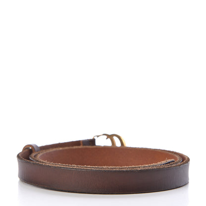 Gucci Cuoio Toscano Double G 20mm Belt 85 34 Cuir 3 of 6