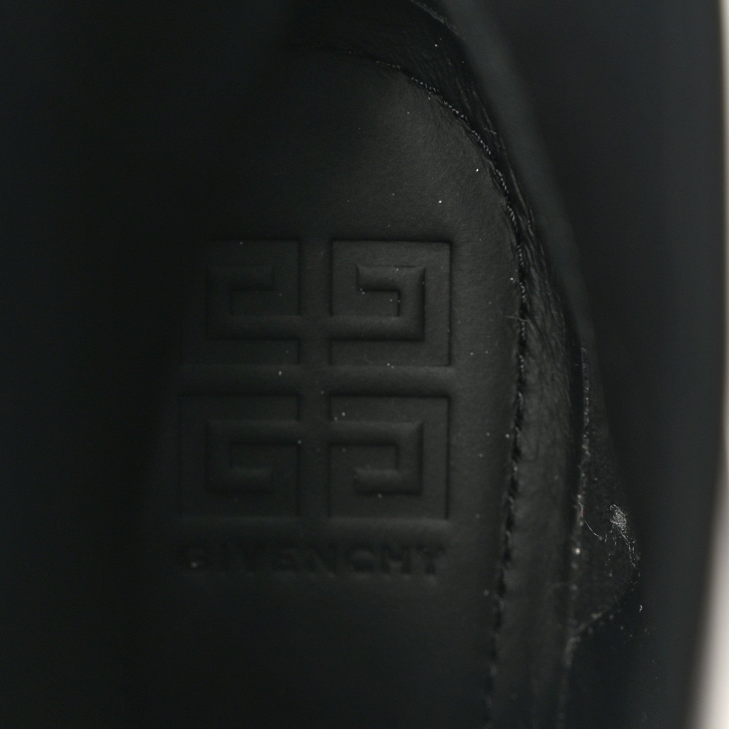 Givenchy Calfskin G Lock 80mm Wedge Low Boots 36.5 Black 6 of 8