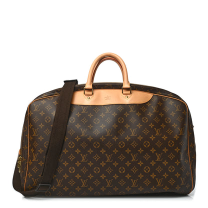 Louis Vuitton Monogram Alize 2 Compartment Luggage Travel Bag 1 of 11