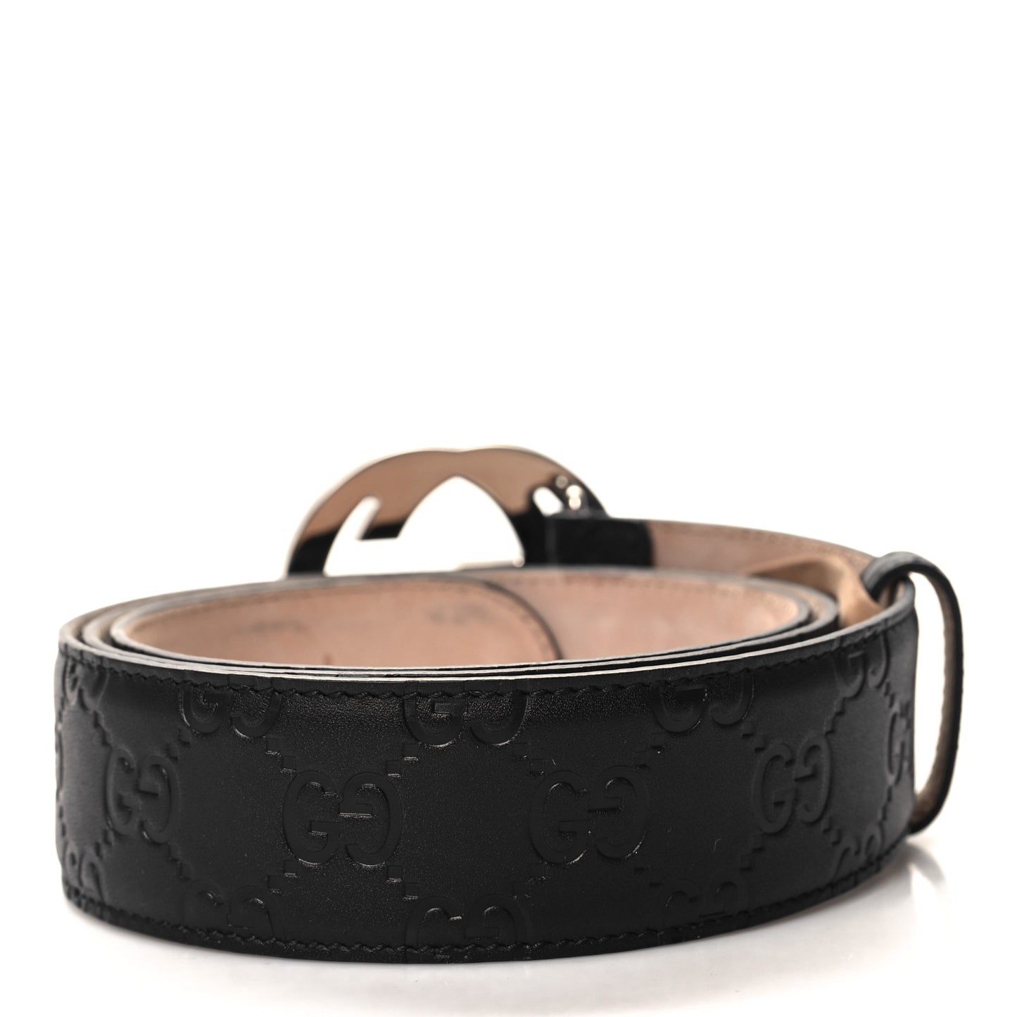 Guccissima Interlocking G 40mm Belt 100 40 Black