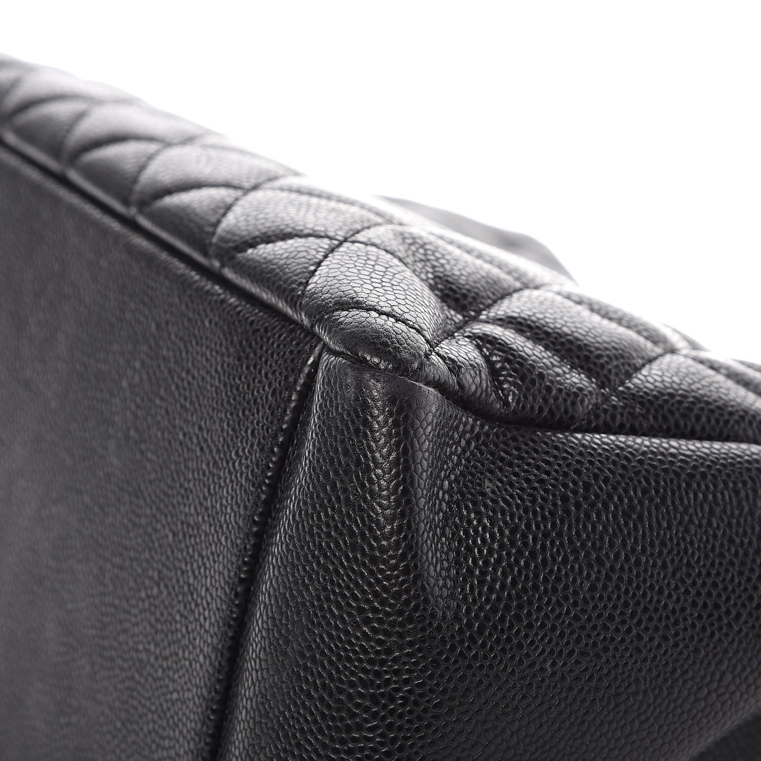 Chanel Caviar Quilted Grand Shopping Tote GST Black 11 of 14
