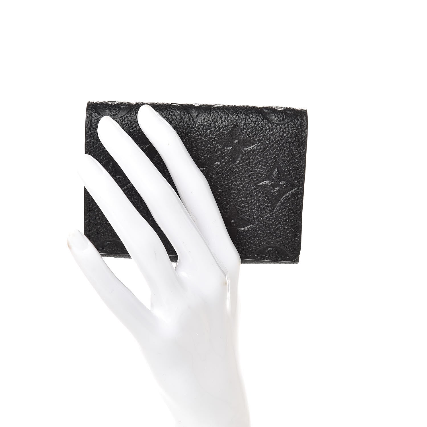 Louis Vuitton Empreinte Business Card Holder Black 2 of 7