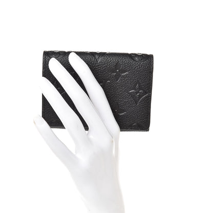 Louis Vuitton Empreinte Business Card Holder Black 2 of 7