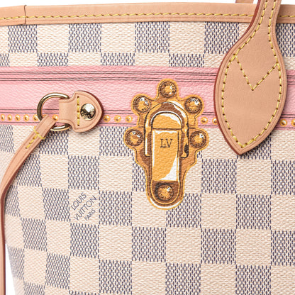 Louis Vuitton Damier Azur Summer Trunks Neo Neverfull MM 12 of 12