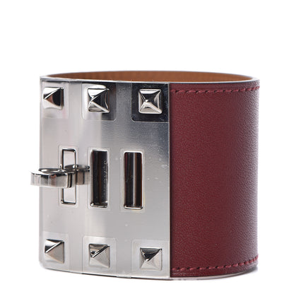 Hermes Tadelakt Kelly Extreme Bracelet S Rouge H 1 of 5