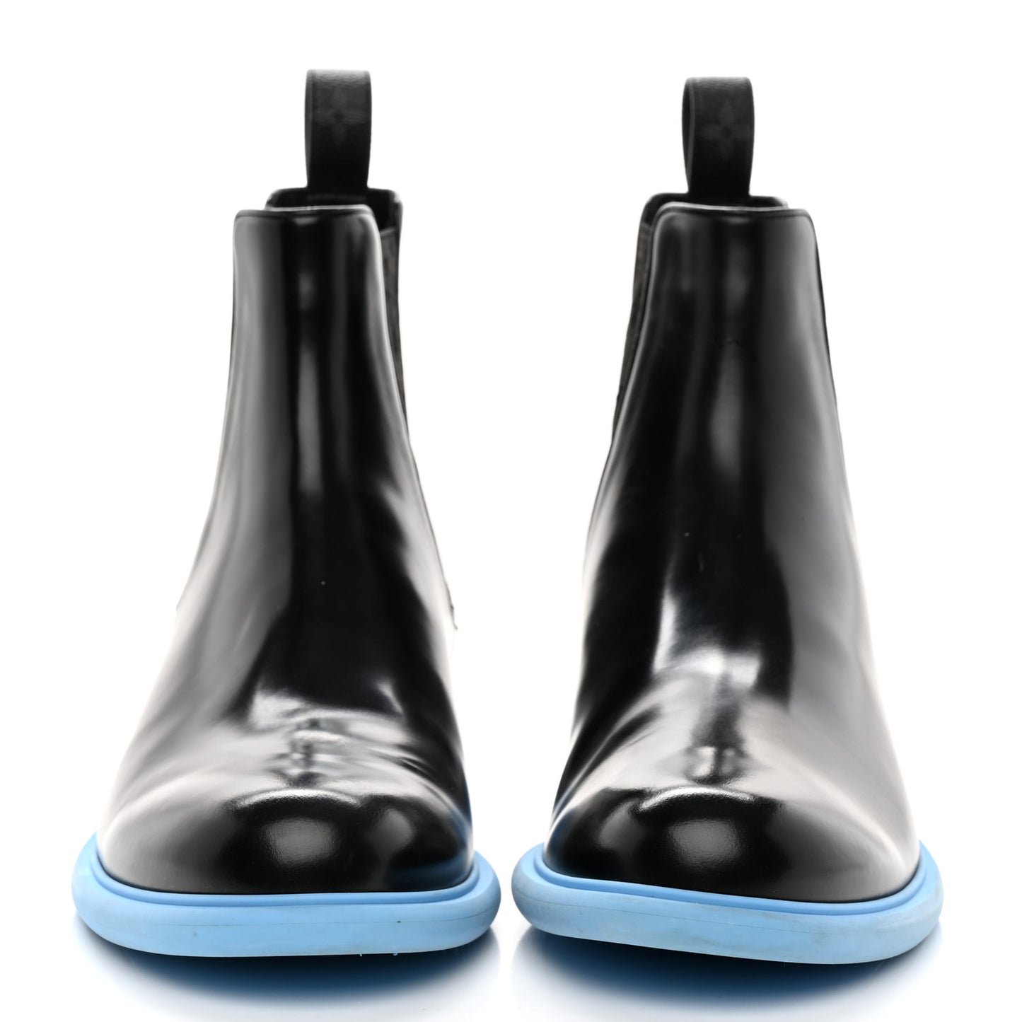 Calfskin Mens Formal Dimension Chelsea Boots 8 Black