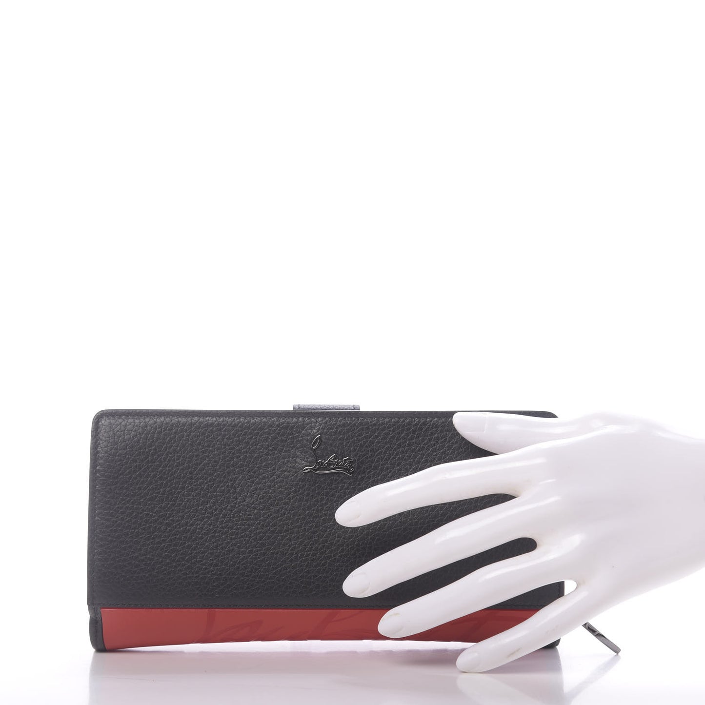 Calfskin Paloma Wallet Black
