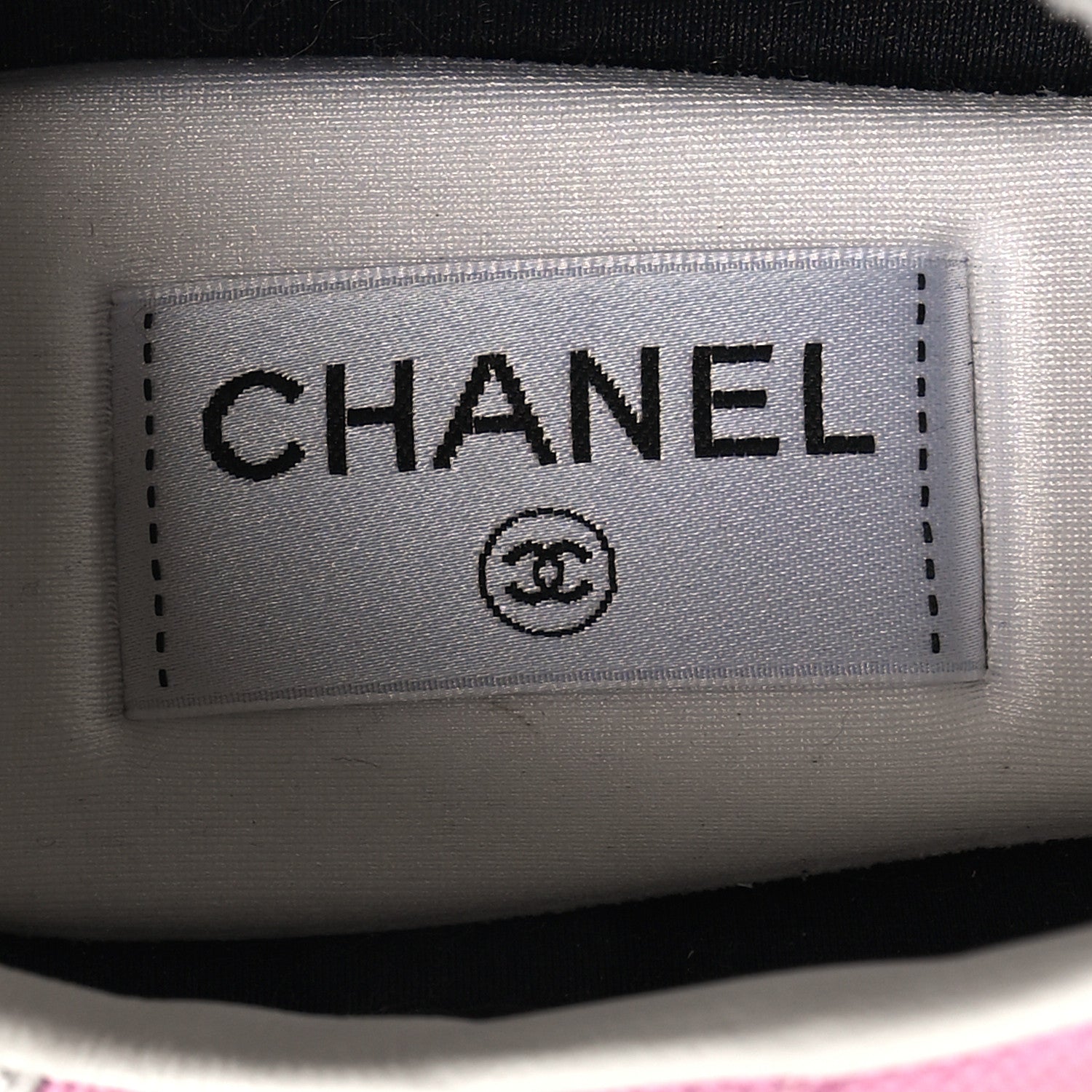 Chanel Cotton Sneakers 41 Pink White 8 of 8