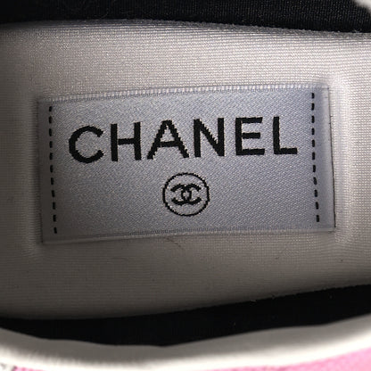 Chanel Cotton Sneakers 41 Pink White 8 of 8
