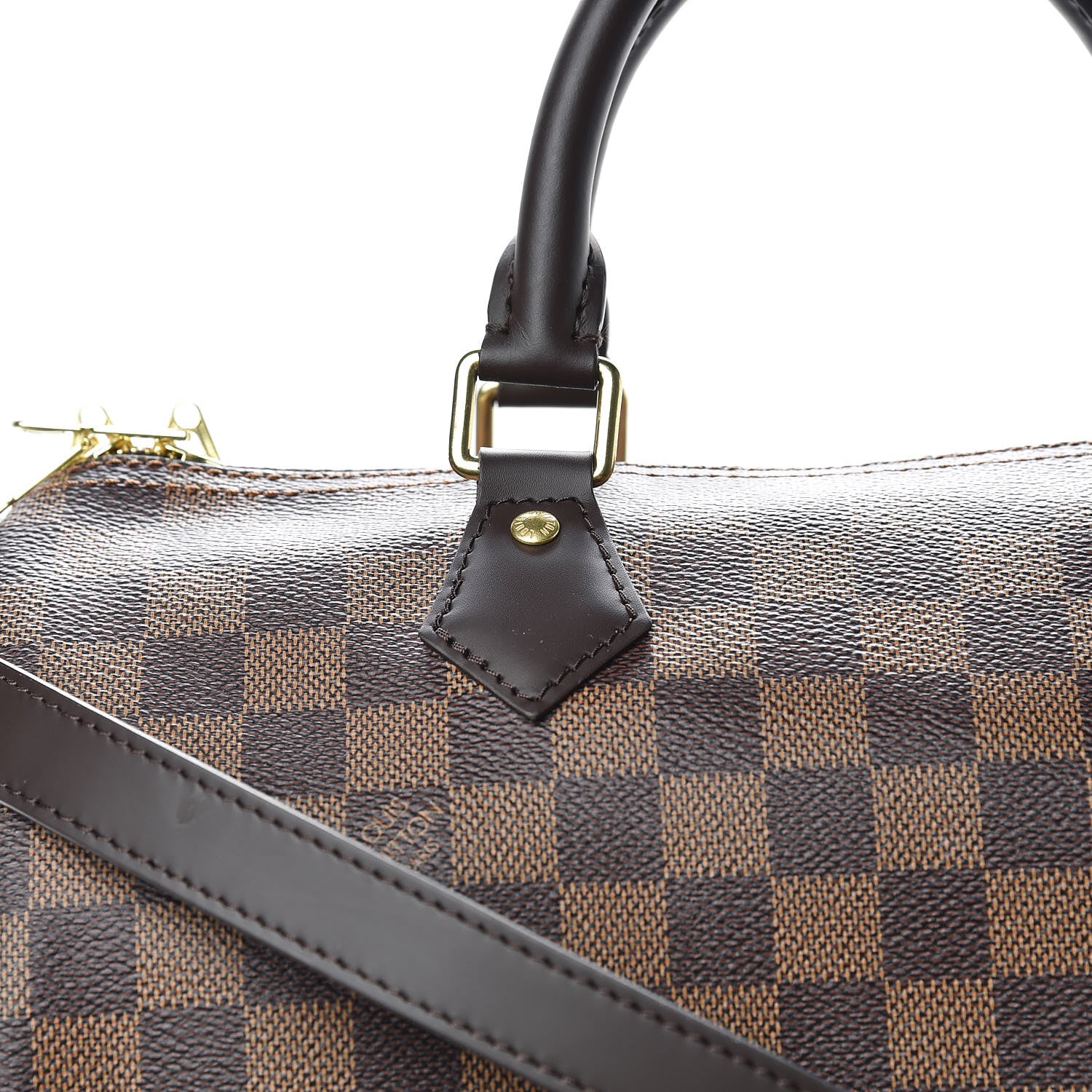 Louis Vuitton Damier Ebene Speedy Bandouliere 30 11 of 12