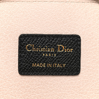 Christian Dior Grained Calfskin Cannage Mini Caro Jewelry Case Black 6 of 8