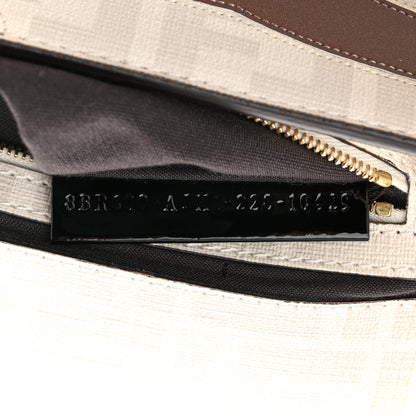 Fendi Glazed Fabric FF Bikini Girls Inlay Baguette Bianco Perla Multicolor 7 of 10