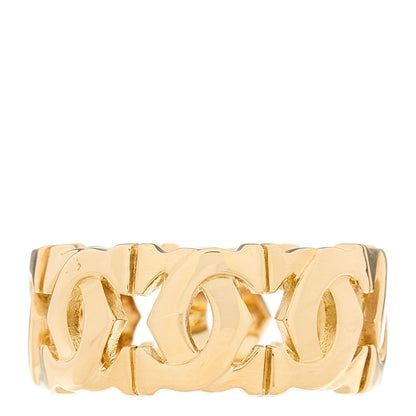 Cartier 18K Yellow Gold C De Cartier Ring 50 5.25 1 of 4