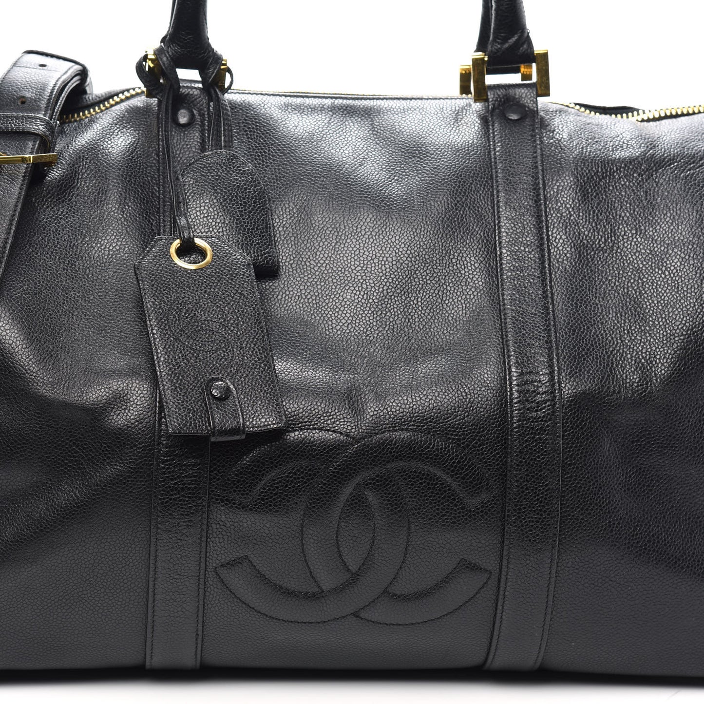 Caviar Timeless CC Duffel Bag Black