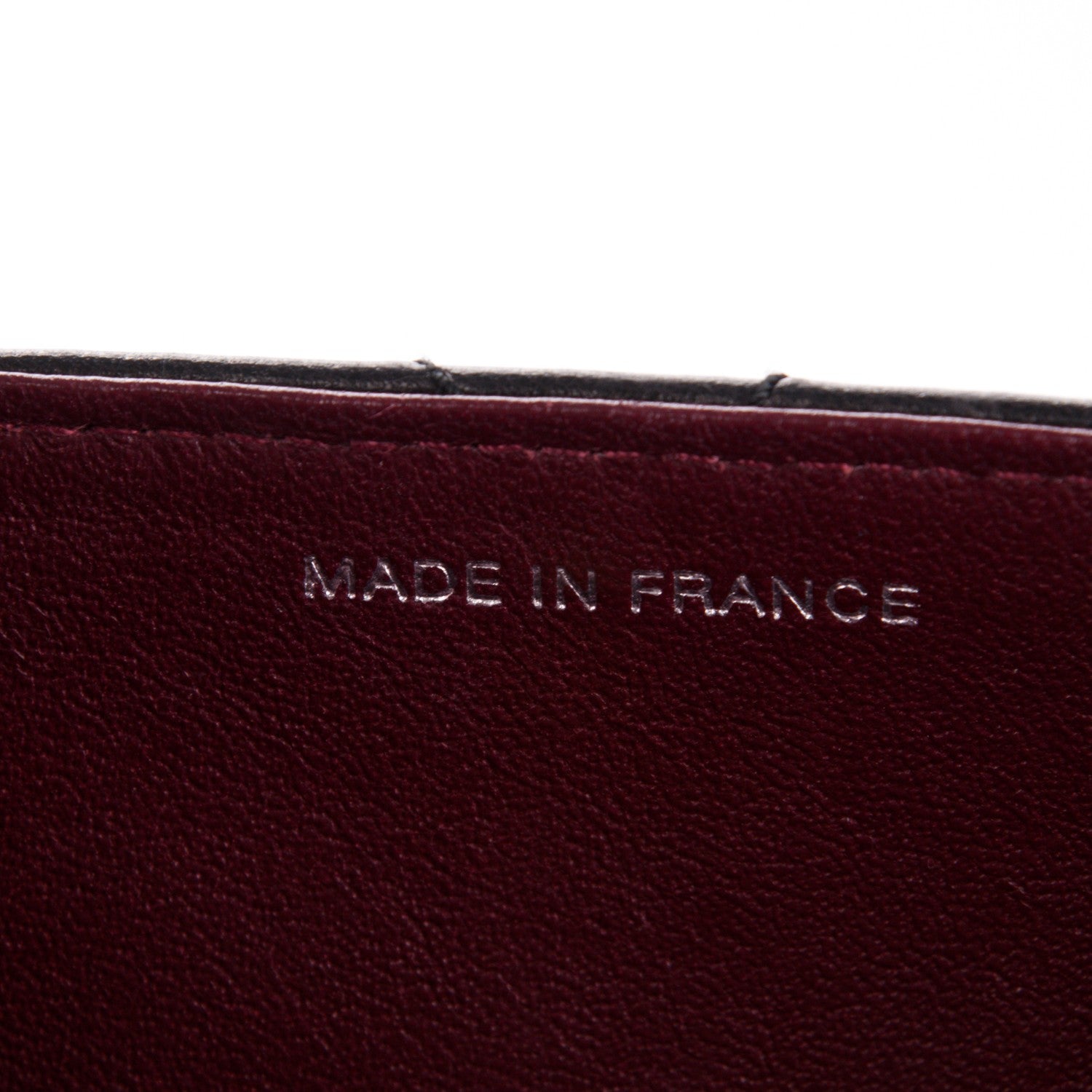 Chanel Calfskin Stitched Shoulder Bag Black 8 of 9
