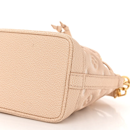 Louis Vuitton Empreinte Monogram Summer Stardust Nano Noe Beige Clair 9 of 10