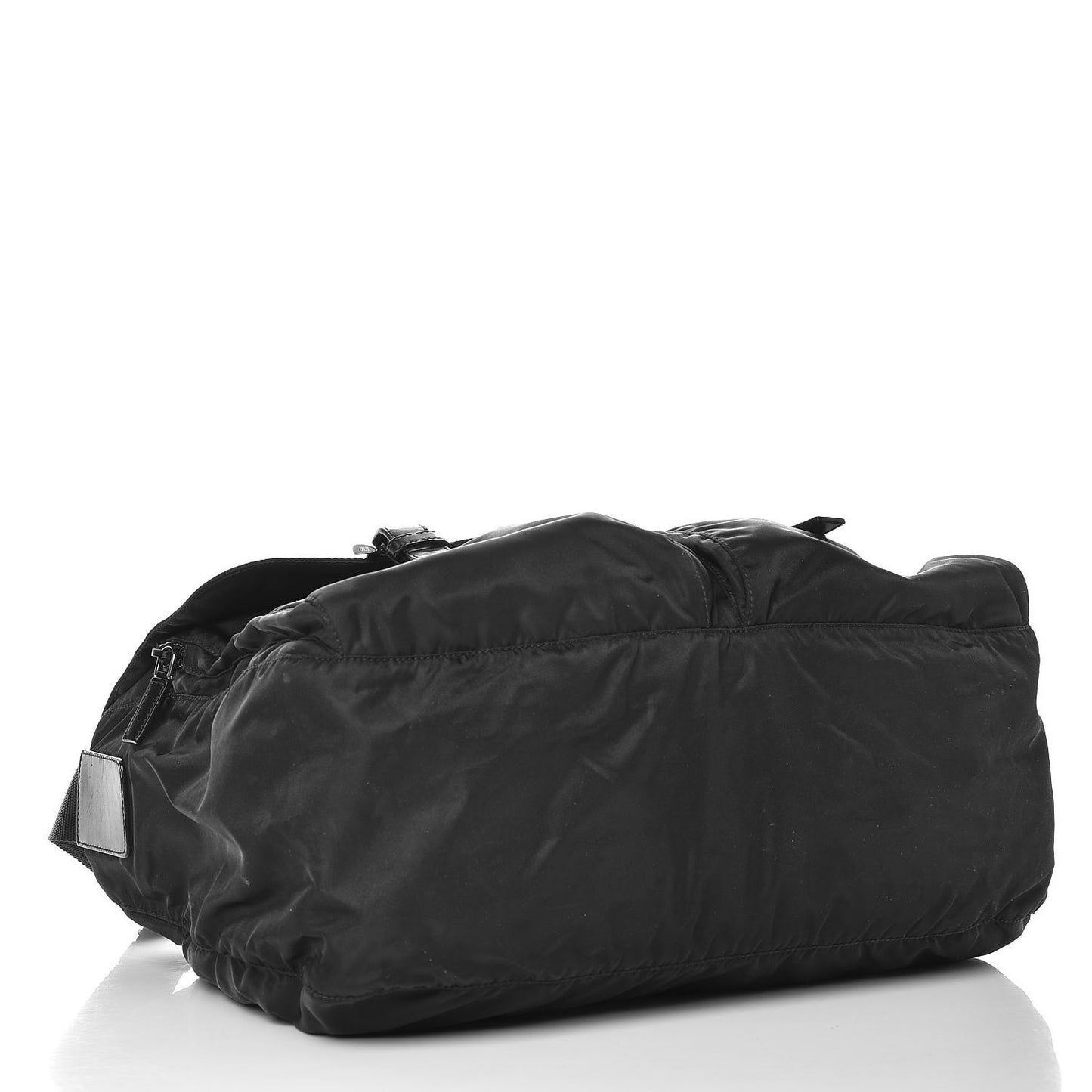 Nylon Vela Messenger Bag Black