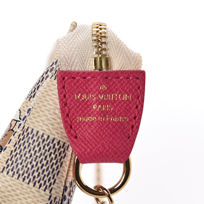 Louis Vuitton Damier Azur 2015 Christmas Animation Mini Pochette Accessories 5 of 10