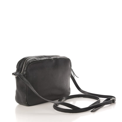 Saint Laurent Lambskin Monogram Small Lou Camera Bag Black 2 of 19