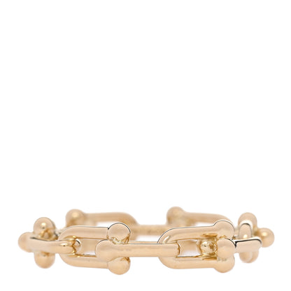 Tiffany 18K Yellow Gold Hardwear Micro Link Ring 54 6.75 1 of 7