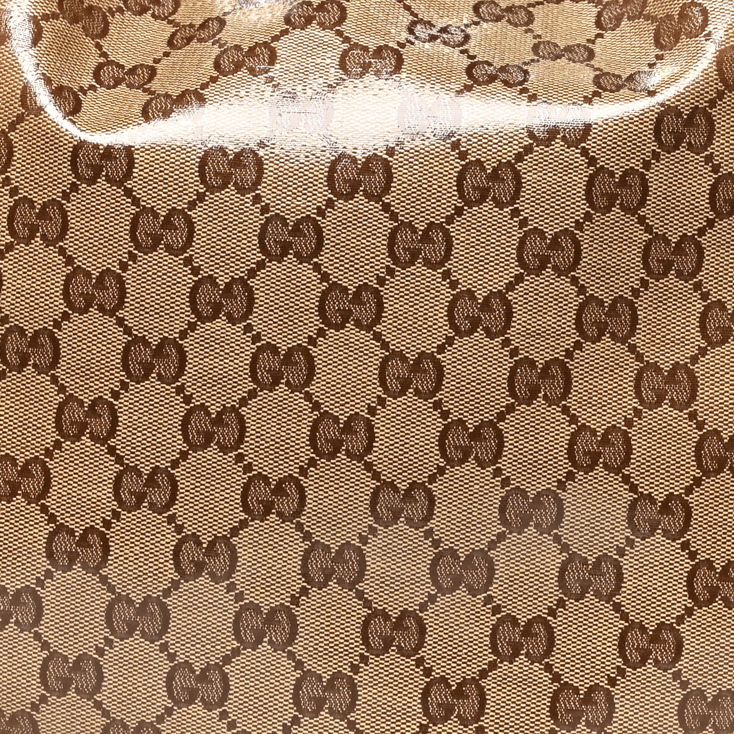 Gucci Crystal Monogram Medium Abbey Convertible Tote Dark Brown 8 of 10