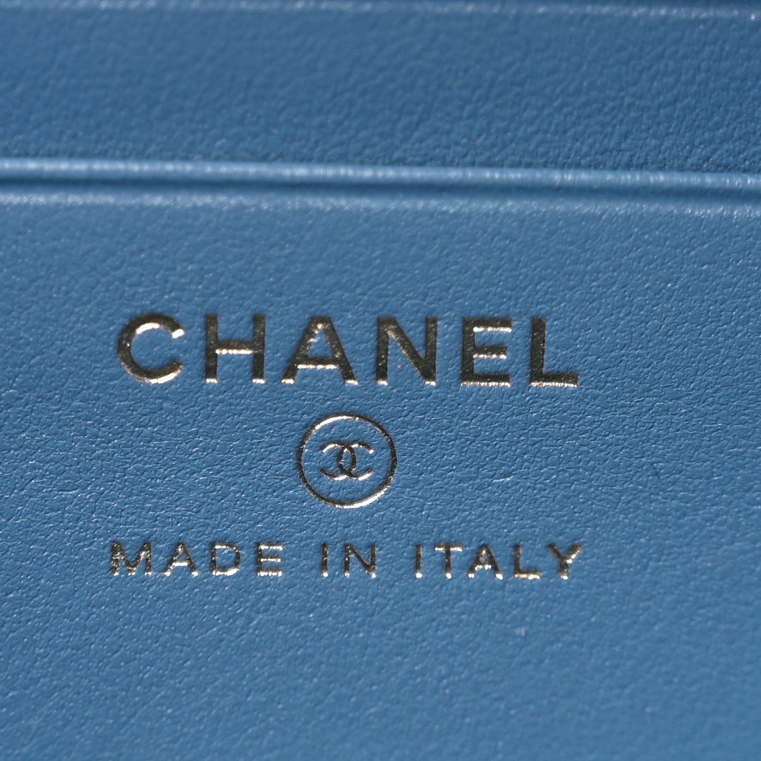 Chanel Denim Quilted CC Pearl Crush Camera Case Blue 6 of 11